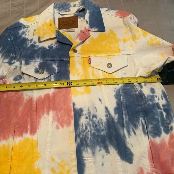 LEVI NWOT Tye Dyed Jacket Men’s - Unisex - Picture 6 of 10